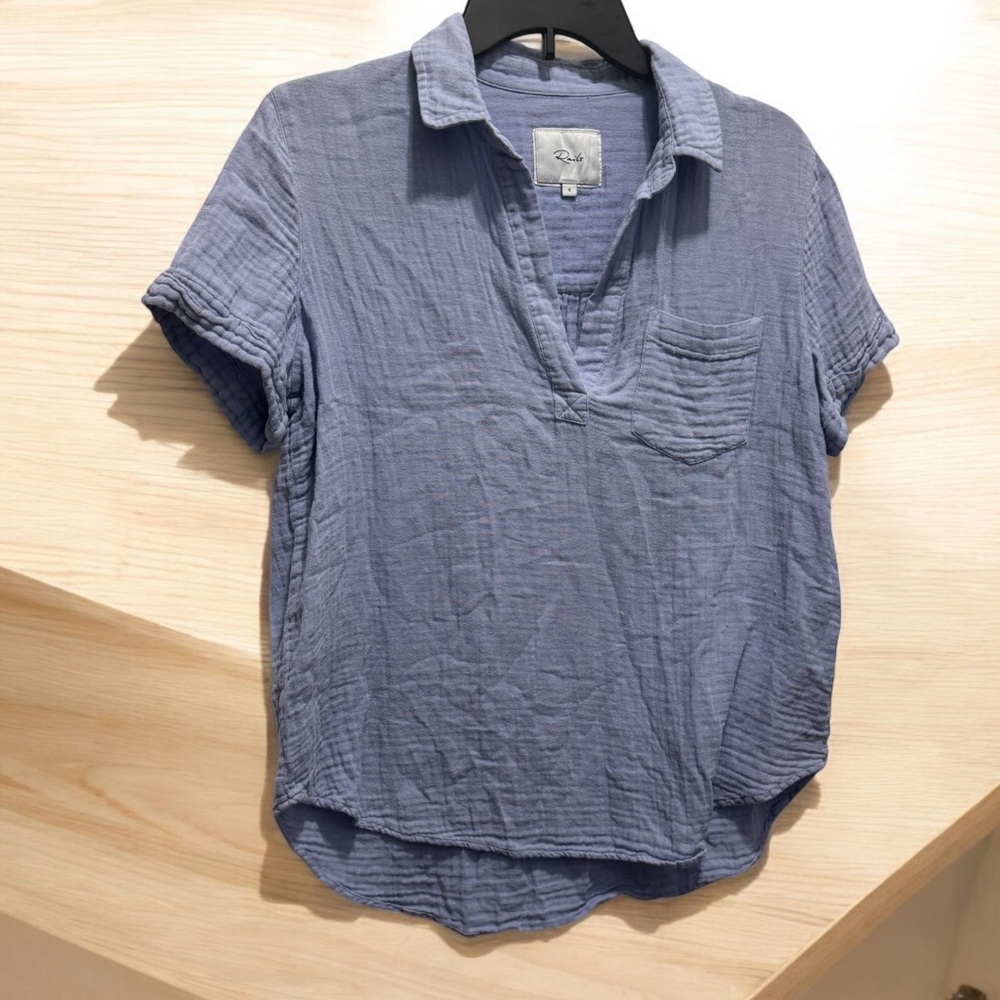 Rails Size Small Savannah Aegan Short Sleeve Top - image 2